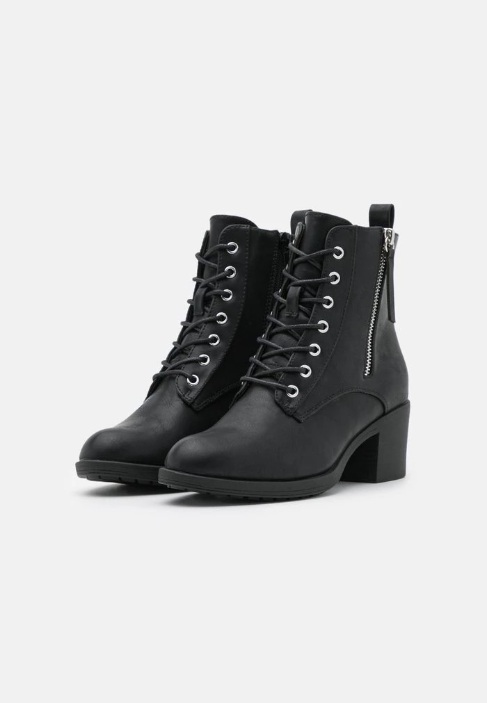 Bottines ANNA FIELD Anna Field Lace-up Ankle Boots Noir Femme | AZM-3300320